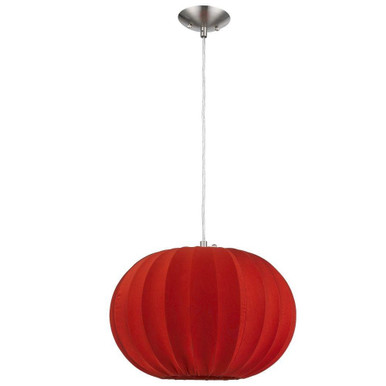 Shanghai 1 Light Small Oval Pendant by Acclaim - TP7912-R
