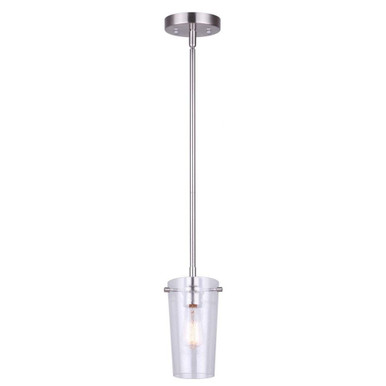 Vivien 1 Light Mini Pendant by Canarm Inc - IPL1080A01GD
