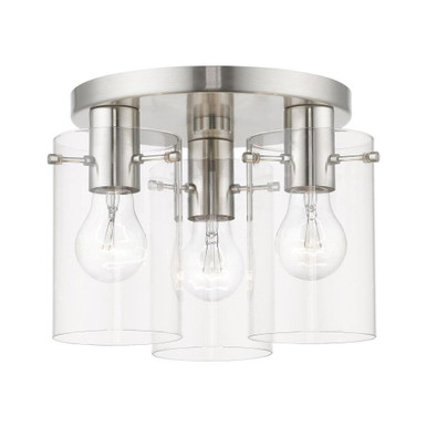 Belton Lawn 3 Light 11 Inch Wide Flush Mount by Bailey Street Home - 218-BEL-4829098