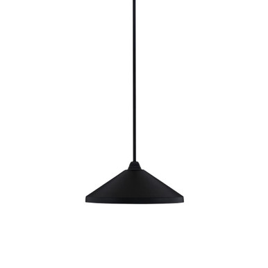 Paramount 1 Light Medium Pendant 14 Inch Wide by Toltec - 3401-MB-424