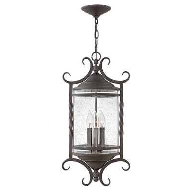 Casa 3 Light Medium Outdoor Pendant by Hinkley - 1147OL-CL