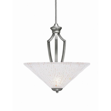 Zilo 3 Light Large Pendant 21 Inch Tall by Toltec - 567-16-21-
