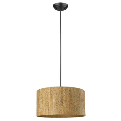 Lisbon 1 Light Large Pendant by Acclaim - TP30090BK