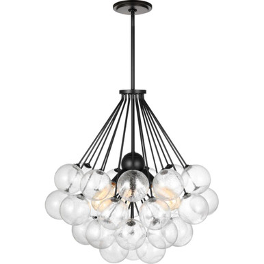 Bronzeville Three Light Large Pendant by Visual Comfort Studio - 6514303-112