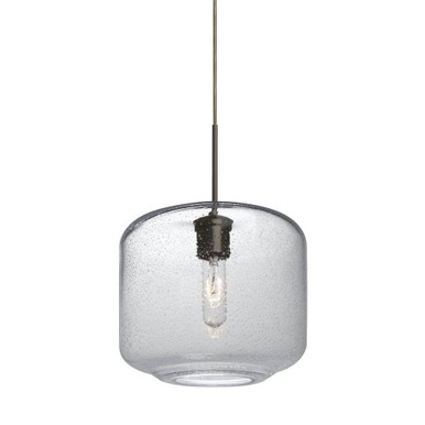 Nobae Circle 1 Light Small Pendant with Flat Canopy - 68-BEL-526104