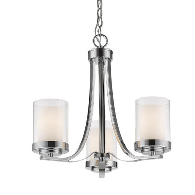 Browns Maltings 3 Light Chandelier 16 x 17.5 Inch by BSH - 372-BEL-2333979