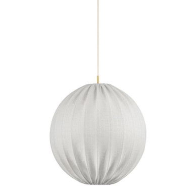 Arabella 1 Light Small Pendant 18 Inch Tall and 16 Inch Wide by Mitzi - H978701S-AGB