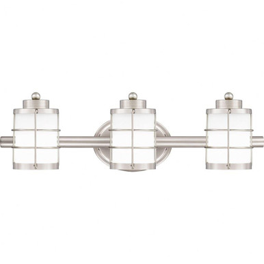 Hazlett 3 Light Vanity Light by Quoizel - HZT8623