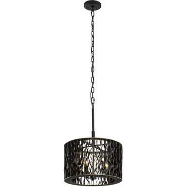 Estela 3 Light Large Pendant by Varaluz - 380P03MBFG