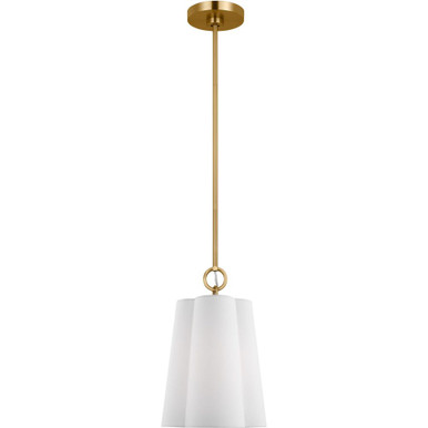 Bronte 1 Light Mini Chandelier by Visual Comfort Studio - KSP1071BBS
