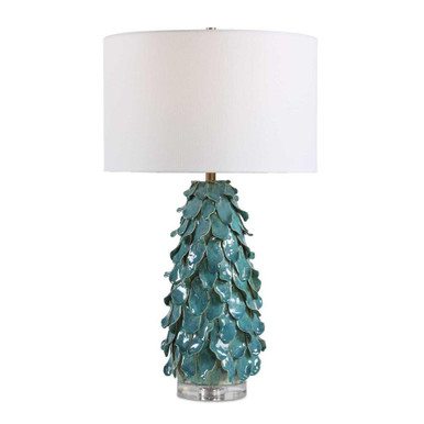 Mina 1 Light Table Lamp 27.5 Inch Tall and 16 Inch Wide by Uttermost - 30683