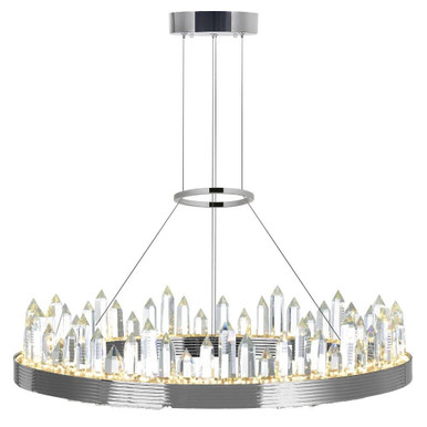 Agassiz LED Light Medium Chandelier by CWI - 1218P24-613