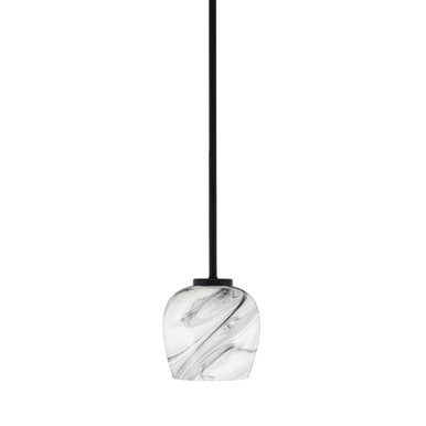 Sandia 1 Light Stem Mini Pendant 6.5 Inch Tall and 6 Inch Wide by Toltec - 6201-65-6