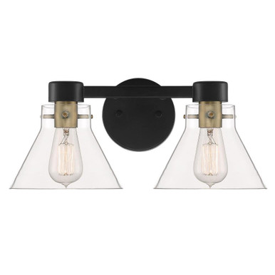 Willow Creek 2 Light Vanity Light by Designers Fountain - d204m-2b-mb