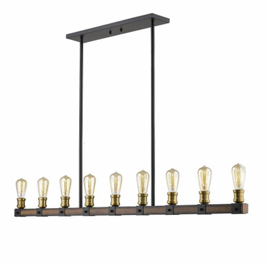Dingle Loan 9 Light Mini Island Pendant by Bailey Street Home - 372-BEL-1223174