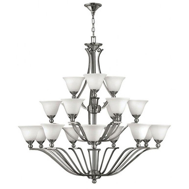 Bolla 18 Light Oversized 3 Tier Chandelier by Hinkley - 4659