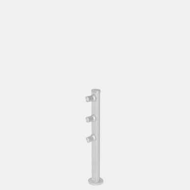 Mizar 10 Inch 5.4W LED Vertical Pole 5000K Color Tempature by Jesco  - SD105CC102550-S