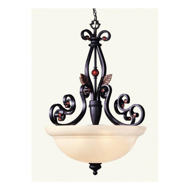 Tuscany 5 Light Large Chandelier by Livex - 4415-56
