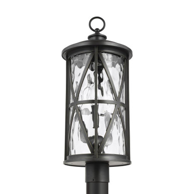Millbrooke 3 Light Outdoor Post Lantern by Generation - OL15207ANBZ