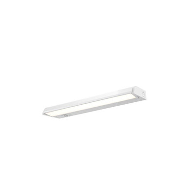 8W 1 LED CCT Hardwired Linear Under Cabinet Light 18 x 3.88 In by DALS  - 9018CC-WH