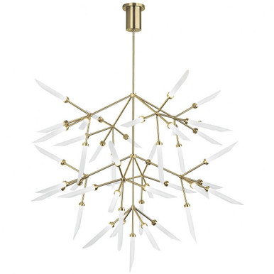 Sean Lavin 45 Light Oversized Chandelier by Visual Comfort Modern - 700SPRGFB