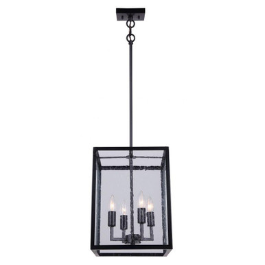 Newport 4 Light Medium Outdoor Pendant by Canarm Inc - IOL533BK