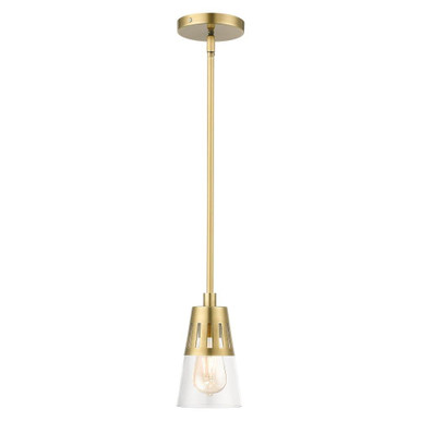 Dolphin Hey 1 Light Mini Pendant by Bailey Street Home - 218-BEL-1305731