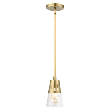 Dolphin Hey 1 Light Mini Pendant by Bailey Street Home - 218-BEL-1305731