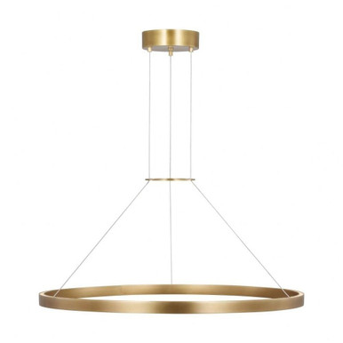 Tech Lighting Fiama 30 80.3W 1 LED Chandelier 1.5 x 30 Inch W by VC Modern - 700FIA30BR-LED930