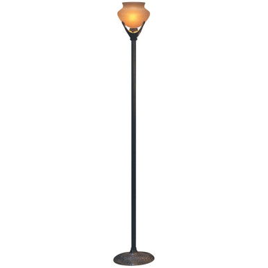Beaux Arts 1 Light Torchiere 11 Inches and 69 Inches Tall by Robert Abbey - 9824BRN