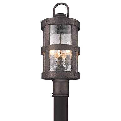 Ashbourne Strand  Three Light Outdoor Post Lantern by Bailey Street Home - 154-BEL-1748121