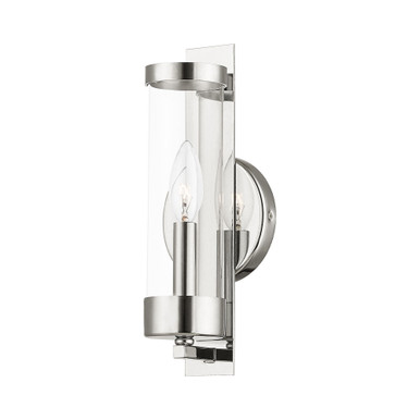 Castleton 1 Light ADA Transitional Wall Sconce by Livex - 10141