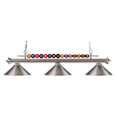 Shark 3 Light Island/Billiard 14 x 15 Inch by Z-Lite 170BN-MBN - 170BN-MBN