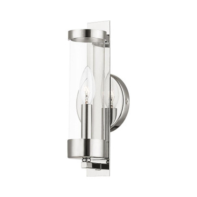 Sunbeam Crescent 1 Light Clear Glass Wall Sconce by Bailey Street Home - 218-BEL-476887