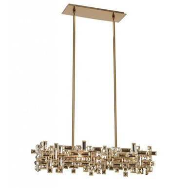 Vermeer 6 Light Small Island Pendant by Allegri - 11198-0