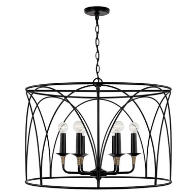 Paddock Lanes 6 Light Large Pendant by Bailey Street Home - 309-BEL-4652988
