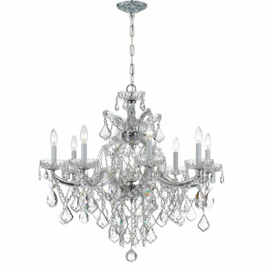 Maria Theresa 9 Light Large Chandelier by Crystorama - 4409