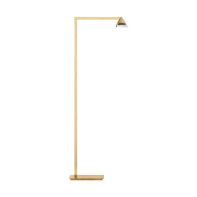 Midrand 7.6W 1 LED Crystal Floor Lamp 42 Inch Tall by Visual Comfort Modern - SLFL751