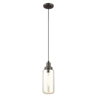 Borough Village 1 Light Mini Pendant 15.5 Inch Tall by BSH - 218-BEL-4432603