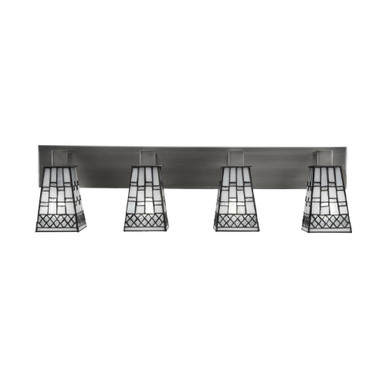 Apollo 4 Light Vanity Light 32.75 Inch Wide by Toltec - 584-3275-925-