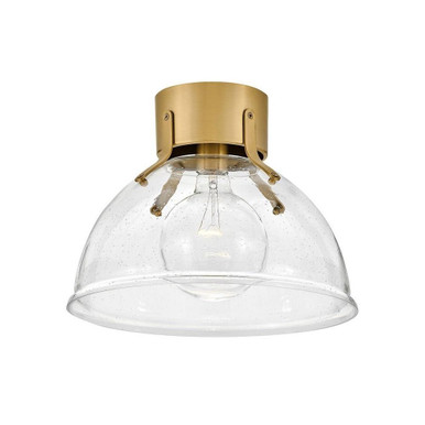 Argo 1 Light 13 Inch Wide Industrial Flush Mount by Hinkley - 3481HB-CS