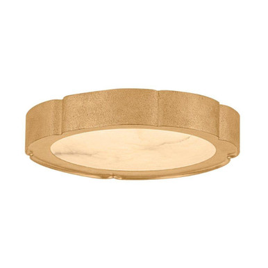 Teka 20W 1 LED Flush Mount 2.75 Inch Tall and 15 Inch Wide by Corbett - 588-15-VGL