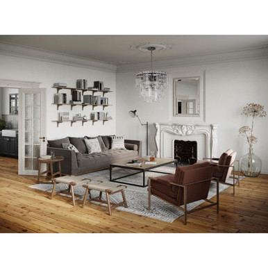 Huxley Boulevard 9 Light Large Pendant by Bailey Street Home - 93-BEL-5056292