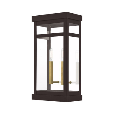 Milne'S Land 2 Light Wall Lantern 18 Inch Tall by Bailey Street Home - 218-BEL-614527