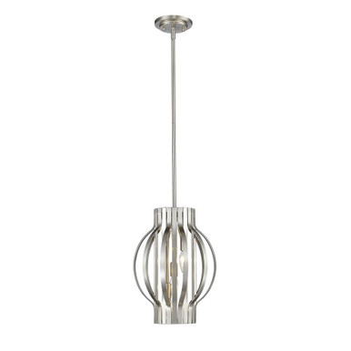 Moundou 3 Light Medium Pendant by Z-Lite - 436-12B
