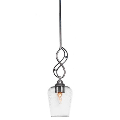 Jazz 1 Light Mini Pendant by Toltec - 232-CH-210