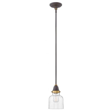 Academy 1 Light Small Cylinder Pendant by Hinkley - 67073