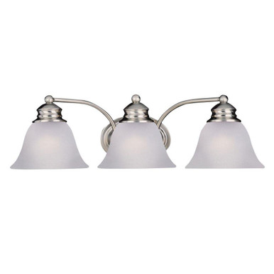 Malaga 3 Light Transitional Vanity Light by Maxim - 2688FTSN