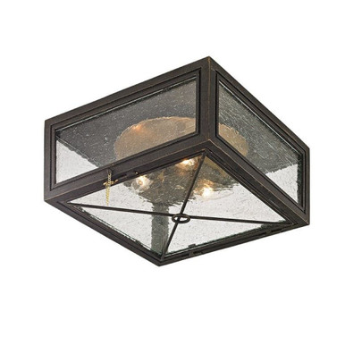 Randolph 3 Light 13 Inch Wide Flush Mount by Troy - C6440-VBZ