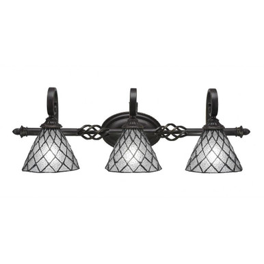 Elegante 3 Light Bath Bar 8.5 x Inch by Toltec  - 163--85-29
